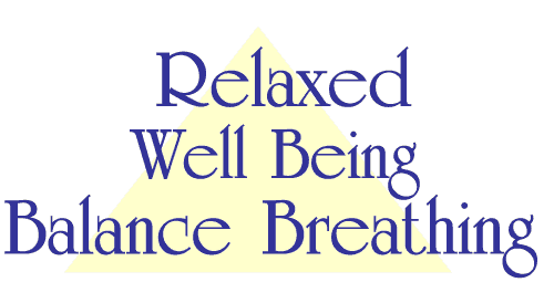 The Power Pyramid - Relaxed Well Being - Balance - Breathing- graphic
