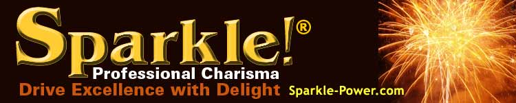 Sparkle!® Professional Charisma - Drive Performance Excellence with Delight